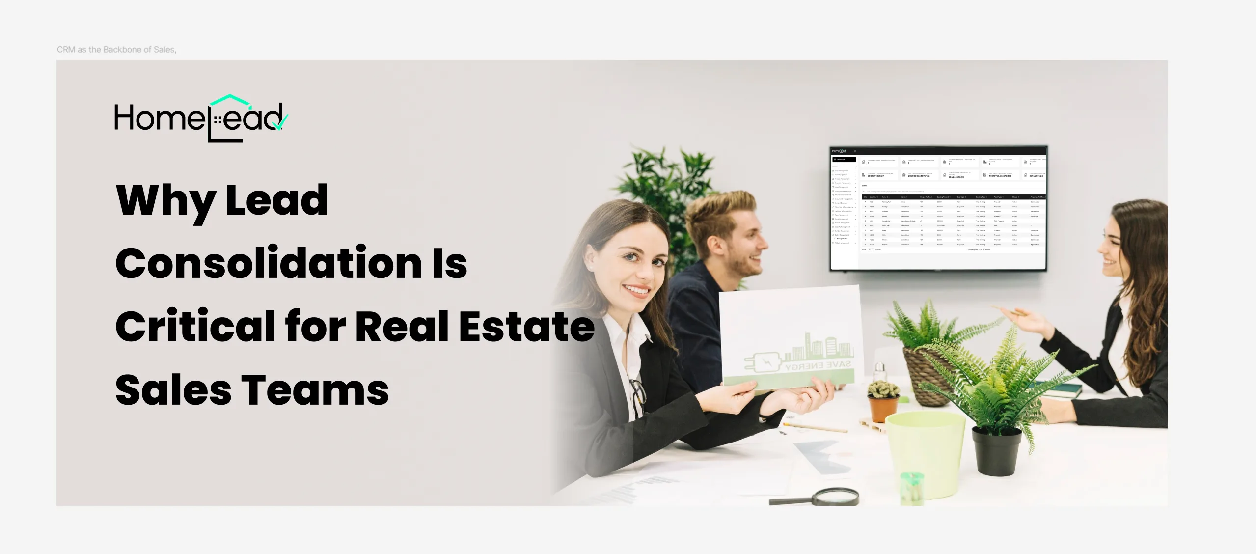 Why Lead Consolidation Is Critical for Real Estate Sales Teams